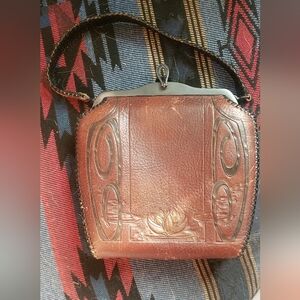 Vintage leather purse